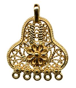 Gold Vermeil - Chandelier Earrings