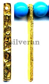 Silver Beads - Gold Vermeil