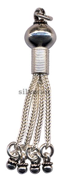 Silver Tassel Small