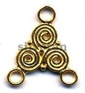 Silver Beads - Gold Vermeil