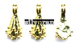 Silver Beads Gold Vermeil