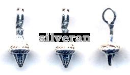 273007BRT - Gümüş Sallantı - Drop Bead - Silber Perlen