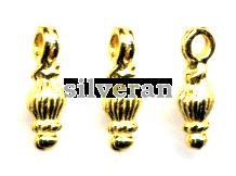 Silver Beads Gold Vermeil