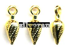 Silver Beads Gold Vermeil