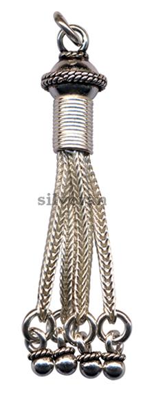 Silver Tassel Small