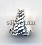 Silver Beads Diamond Cut