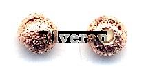 Silver Beads Rose Gold