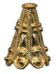 Gold Vermeil - Bead Cones