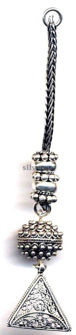 Silver Tassel  Small