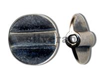 Silver Bead - Fancy Shape