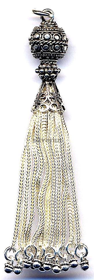 Silver Tassels Turkish