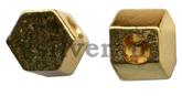 Gold Vermeil - Geometric Shape