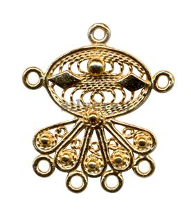 Gold Vermeil - Chandelier Earrings