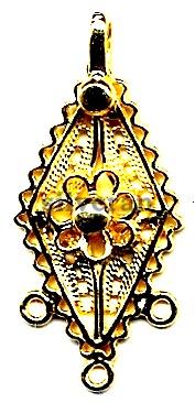 Gold Vermeil - Chandelier Earrings