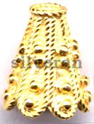 Gold Vermeil - Bead Cones