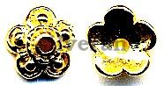 Gold Vermeil - Bead Caps
