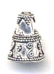 260220 - Gümüş Takı - İstanbul Huni Güverseli - Bead Cone - زخرفة فضية، المصوغات الفضية، حلية فضية، - الخرزة الفضية والمجوهرات الفضية - Silber Perlen