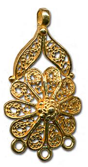 Gold Vermeil - Chandelier Earrings