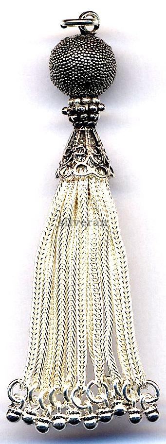 Silver Tassels Turkish