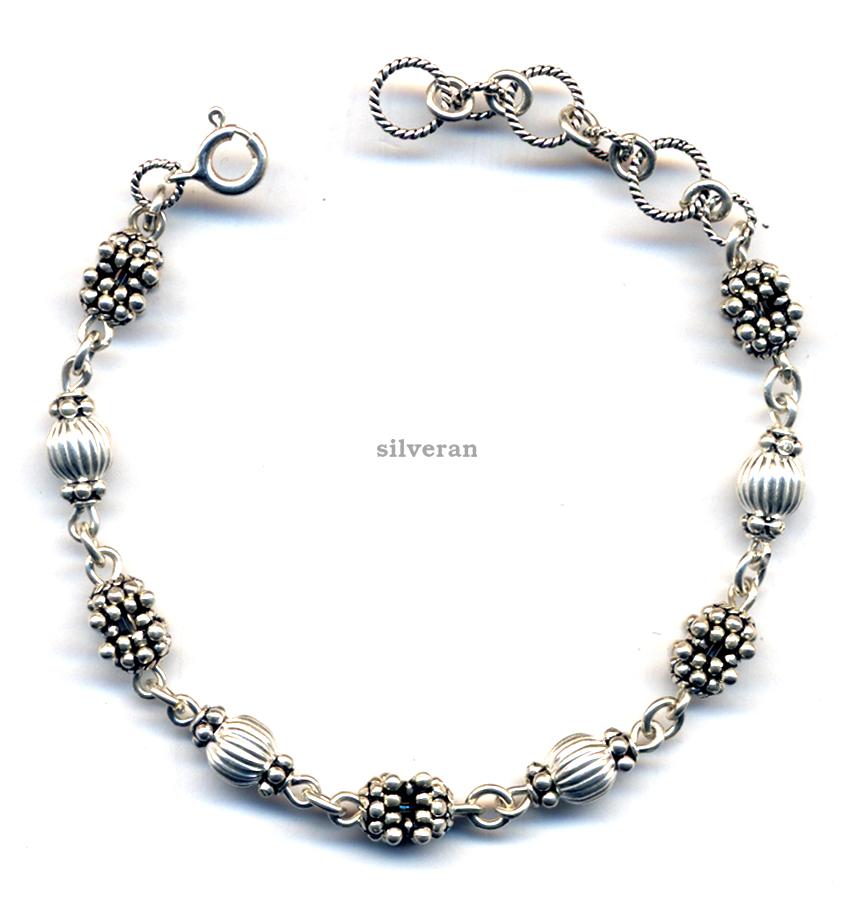 SB952804 - Gümüş Takı - Silveran Silver Bracelet -  زخرفة فضية، المصوغ