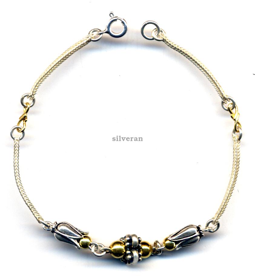 SB952805 - Gümüş Takı - Silveran Silver Bracelet -  زخرفة فضية، المصوغ