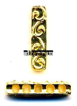 Gold Vermeil  - Separator Bars